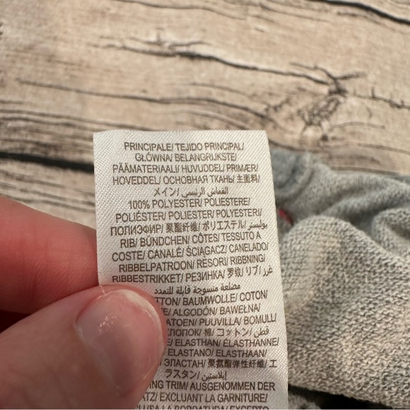 Mini Boden Grey With Appliqué Stripes Sweat Joggers Unisex Size 12 - Picture 6 of 7